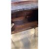 Image 2 : ANTIQUE STONE TOP ROLLDING CART WITH GALLERY