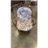 Image 1 : RATTAN SWIVEL CHAIR