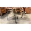 Image 2 : NEW MAPLE BURL LAQUERED COFFE TABLE WITH FEET