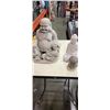 Image 1 : 3 CERAMIC BUDDHA FIGURES