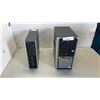 Image 1 : 2 COMPUTER TOWERS HP AND TOUCH SYSTEMS FACTORY RESET NO ACCESSORIES