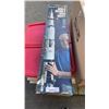 Image 2 : APOLLO SATURN 5 MOON ROCKET MODEL AND WOOD SHIP MODEL