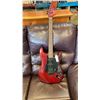 Image 1 : FENDER SQUIRE STRAT GUITAR MISSING BACK PLATE AS FOUND