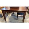 Image 2 : MODERN DINING TABLE WITH 3 LEAFS AND 4 CHAIRS