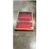 Image 1 : WOOD AND PLEXI DISPLAY CASE - 2 FOOT X 34 INCHES