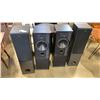 Image 1 : PAIR OF MISSION FLOOR SPEAKERS MODEL 7631 AND PAIR OF SONY SS-MF315 SPEAKERS