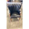 Image 2 : STUDDED CHANNEL BACK ACCENT CHAIR