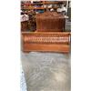 Image 1 : CARVED QUEEN SIZE BED FRAME