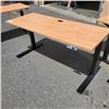 Image 1 : ELECTRIC LIFT DESK 60" X 24" WORKING