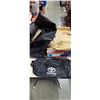 Image 1 : LOT OF BAGS, EDDIE BAUER BAG, BURLAP COFFEE SAC
