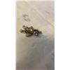 Image 3 : VINTAGE SILVER TONE DANGLING BEAR PENDANT/BROOCH WITH AMBER STONE