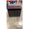 Image 1 : MODERN 2 DOOR STORAGE CABINET