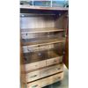 Image 2 : OAK FINISH WARDROBE