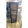Image 4 : ORGANIZER SHELF WITH 4 WICKER BSKET DRAWERS