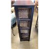Image 6 : ORGANIZER SHELF WITH 4 WICKER BSKET DRAWERS