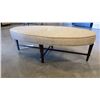 Image 2 : OVAL OTTOMAN 56 INCHES LONG