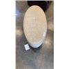 Image 3 : OVAL OTTOMAN 56 INCHES LONG