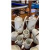Image 8 : POLISH CHINA DINNER AND TEA SET