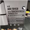 Image 4 : AS NEW BELLA PRO SERIES 6QT AIR FRYER TESTED AND WORKING WITH TOUCHSCREEN - RETAIL $219