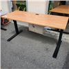 Image 1 : ELECTRIC LIFT DESK 60" X 24" WORKING