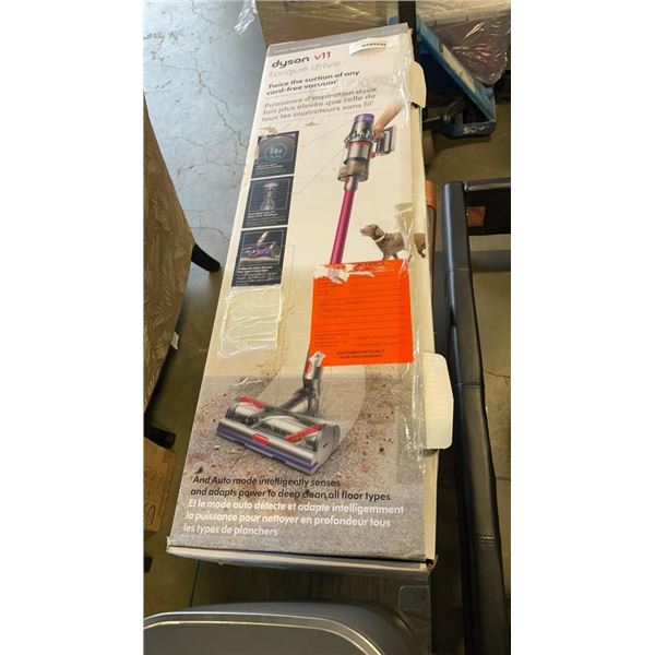 DYSON V11 TORQUE DRIVE CORDLESS VACUUM WITH ACCESSORIES AND CHARGER - TESTED WORKING, RETAIL $849