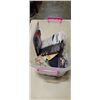 Image 1 : WISPI INTRUDER RC CAR AND BIN OF SHARPIES, BEADS, KIDS TOYS