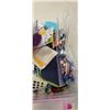 Image 3 : WISPI INTRUDER RC CAR AND BIN OF SHARPIES, BEADS, KIDS TOYS