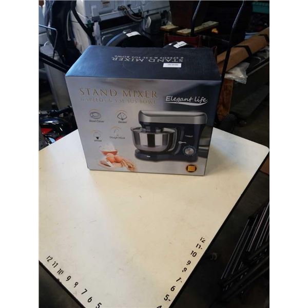 AS NEW ELEGANT LIFE STAND MIXER