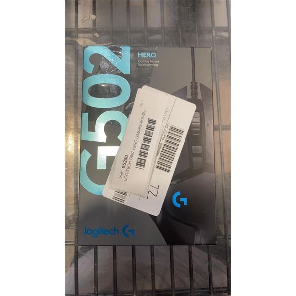 LOGITECH G502 HERO GAMING MOUSE - TESTED WORKING, RETAIL $59