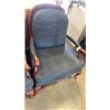 Image 3 : PAIR OF WOOD FRAMED ACCENT CHAIRS