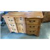 Image 1 : WOOD 3 DRAWER DRESSER