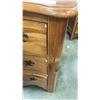 Image 3 : WOOD 3 DRAWER DRESSER