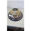 Image 1 : LEADED GLASS LAMP SHADE