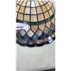 Image 2 : LEADED GLASS LAMP SHADE