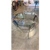 Image 1 : GLASSTOP COFFEE TABLE