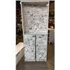 Image 1 : 80 INCH TALL DOODLE ART SHELF