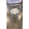Image 4 : 2 FERROUS RATTAN SEAT CHAIRS