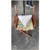 Image 2 : FLOOR LAMP, FOOT STOOL AND DIRECTORS CHAIR - NO BACK