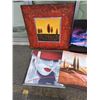 Image 2 : 6 CANVAS PRINTS AND SHADOWBOX