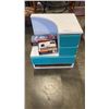 Image 1 : UNIQUE 3 DRAWER STORAGE UNIT WITH ICE SCRAPER AND WALL MOUNT
