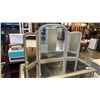 Image 2 : PIER 1 IMPORTS MIRRORED VANITY DRESSER AND STOOL