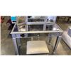 Image 3 : PIER 1 IMPORTS MIRRORED VANITY DRESSER AND STOOL