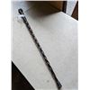 Image 1 : CHERRY OR ROSEWOOD CARVED WALKING STICK