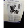 Image 2 : AS NEW CHICCO BRAVO QUICK FOLD STROLLER KEYFIT 30, RETAIL $479