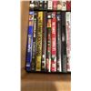 Image 8 : BOX OF DVDS AND DVD PLAYER