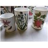 Image 2 : 7 PORTMEIRON VASES, CREAMER AND PLATTER