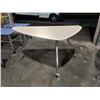 Image 2 : HERMAN MILLER KIVA COLLECTION PEBBLE TABLE ROLLING WORKSTATION
