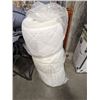 Image 3 : 2 FOLDING WOODEN CHAIRS AND SINGLE SIZE MATTRESS TOPPER