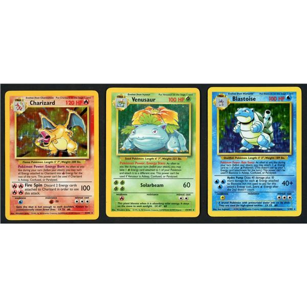 Pokemon: COMPLETE Base Set (Unlimited) from 1999!