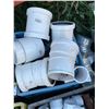 Image 5 : FIVE Crates of Plumbing Connections and Hose